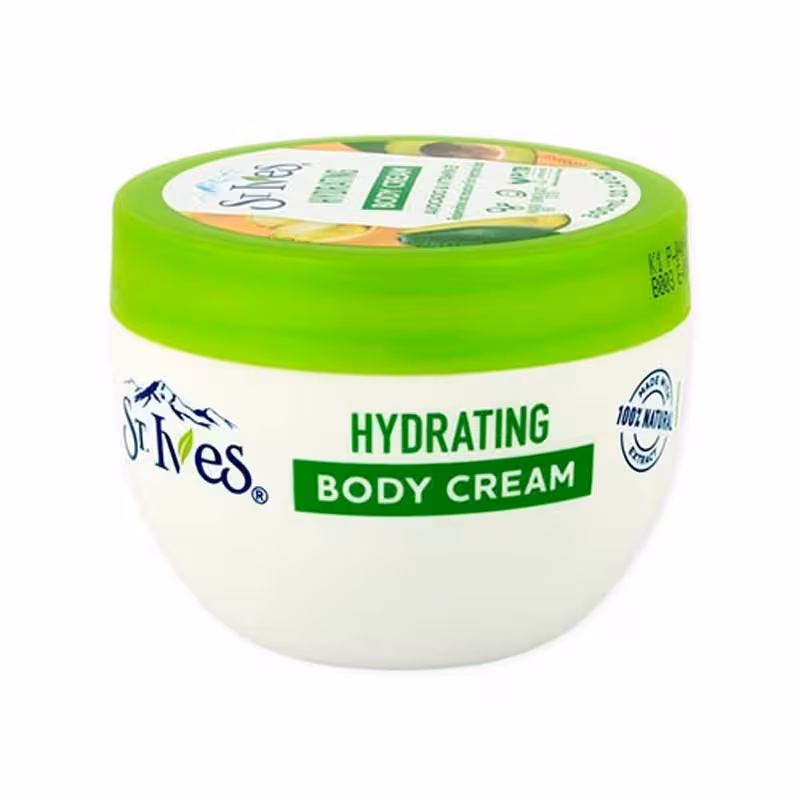 کرم بدن Body Cream سنت ایوز St Ives رایحه آووکادو مدل Hydrating حجم 300ml