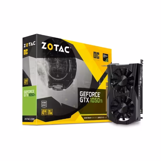 کارت گرافیک زوتک مدل  Zotac GeForce GTX 1050 Ti OC Edition 4GB