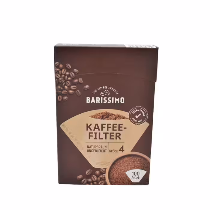 فیلتر قهوه باریسیمو مدل 04 بسته 100 عددی | چاوه