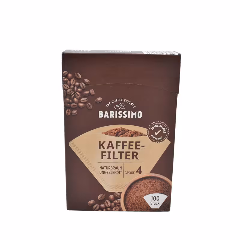 فیلتر قهوه باریسیمو مدل 04 بسته 100 عددی | چاوه
