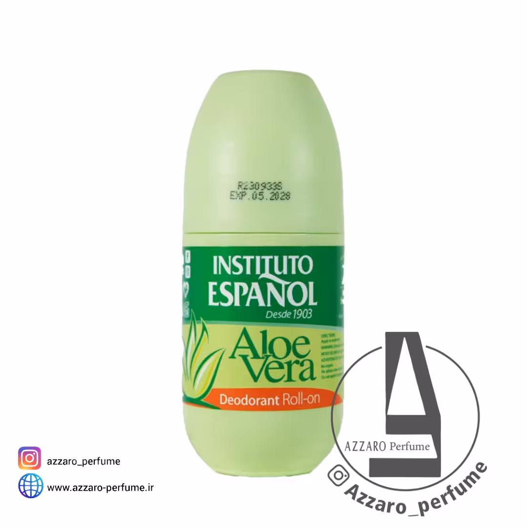مام رول ضد تعریق انستیتو اسپانول مدل آلوئه ورا  Aloe Vera حجم 75 میل