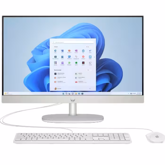 خرید و قیمت کامپیوتر آل ‌این ‌وان اچ ‌پی 24 اینچی مدل HP 24-CR0255NH i7 16GB 512GB SSD Intel UHD