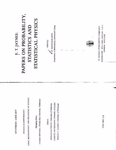 خرید و دانلود نسخه کامل کتاب papers on probability statistics and statistical physics