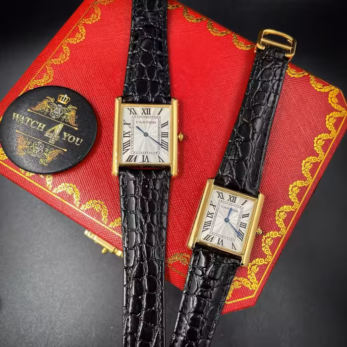 ساعت ست کارتیه مدل تانک Cartier