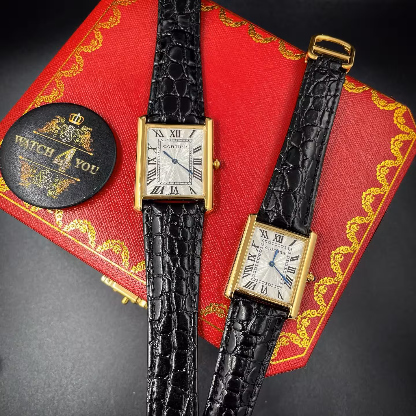 ساعت ست کارتیه مدل تانک Cartier