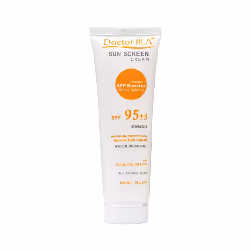 کرم ضد آفتاب SPF95 ساده دکتر ژیلا