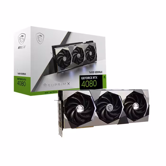 کارت گرافیک ام اس آی GeForce RTX 4080 SUPRIM X 16GB