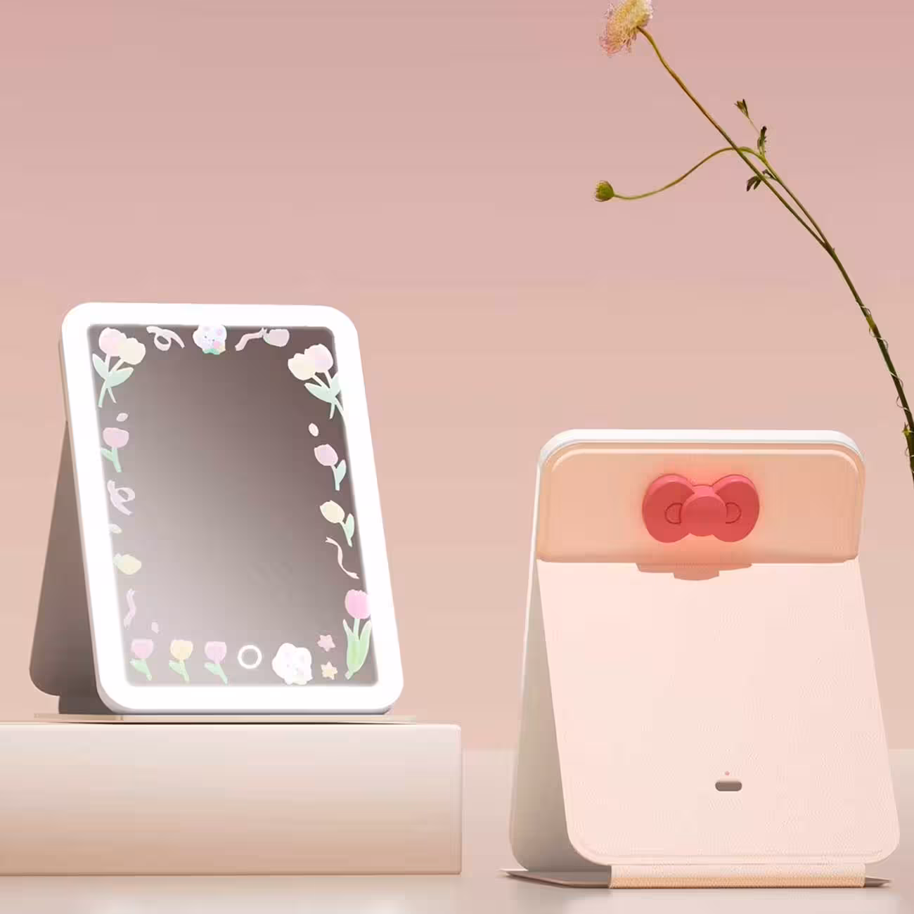 آینه آرایشی چراغ‌دار لمسی قابل شارژ 9 اینچ دوکو شیائومی FMO01