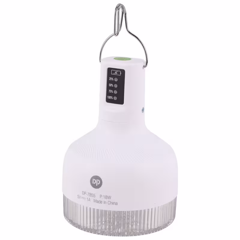 لامپ آویزدار شارژی DP.LED Light DP-7855 18W حداقل خرید 2 عدد