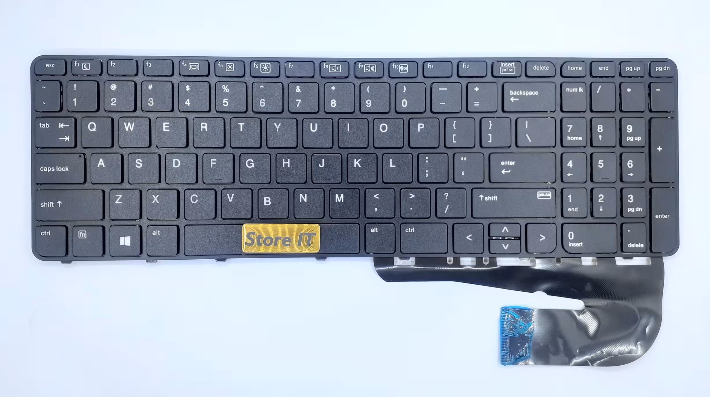 کیبورد لپ تاپ اچ پی EliteBook 850 G3 با فریم مشکی اینتر کوچک - فروشگاه اینترنتی استور آی تی