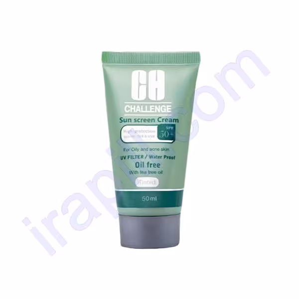 کرم ضد آفتاب مناسب پوست چرب چلنج SPF 50 حجم 50 میلی لیتر