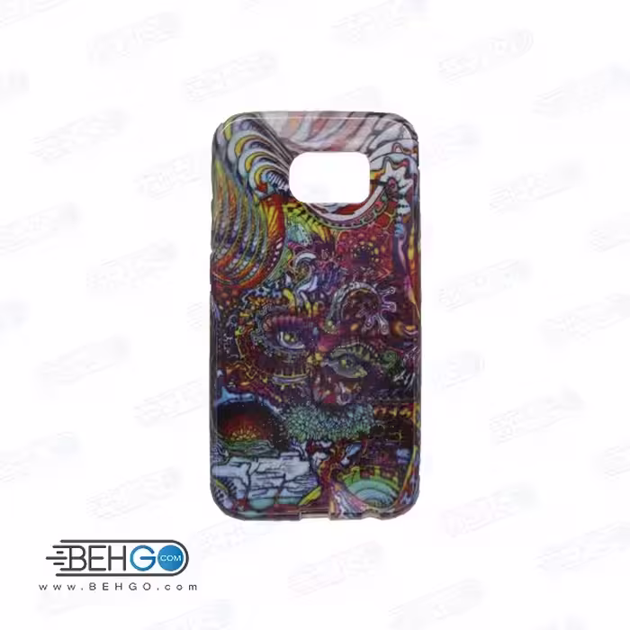 قاب گوشی سامسونگ اس سیکس s6 طرح دار مدل گرافیتی Back cover For Samsung galaxy S6
