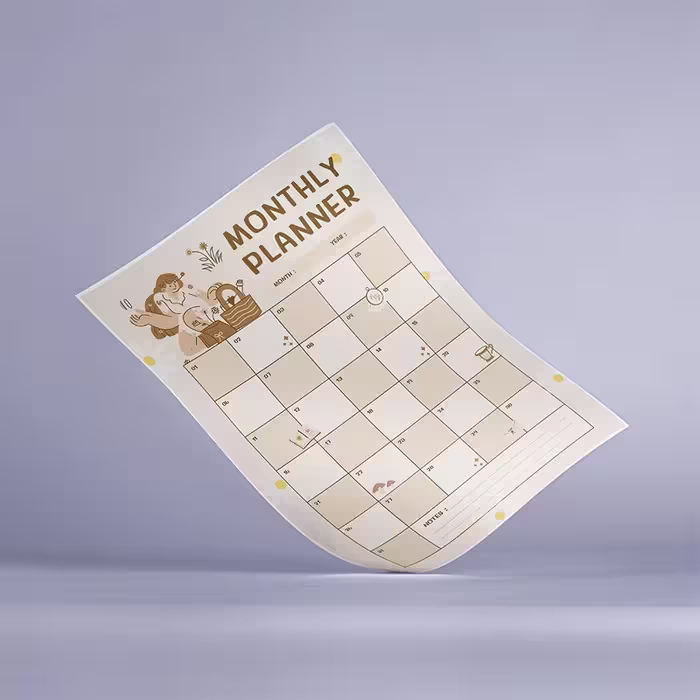 پلنر ماهانه کد PL-96003
