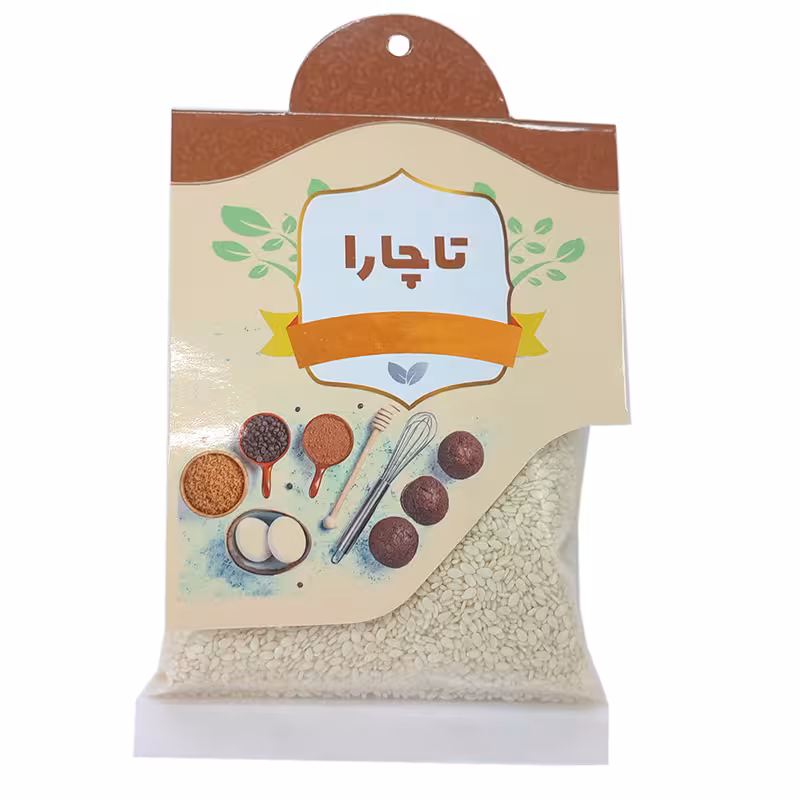 کنجد سفید 80 گرمی تاچارا