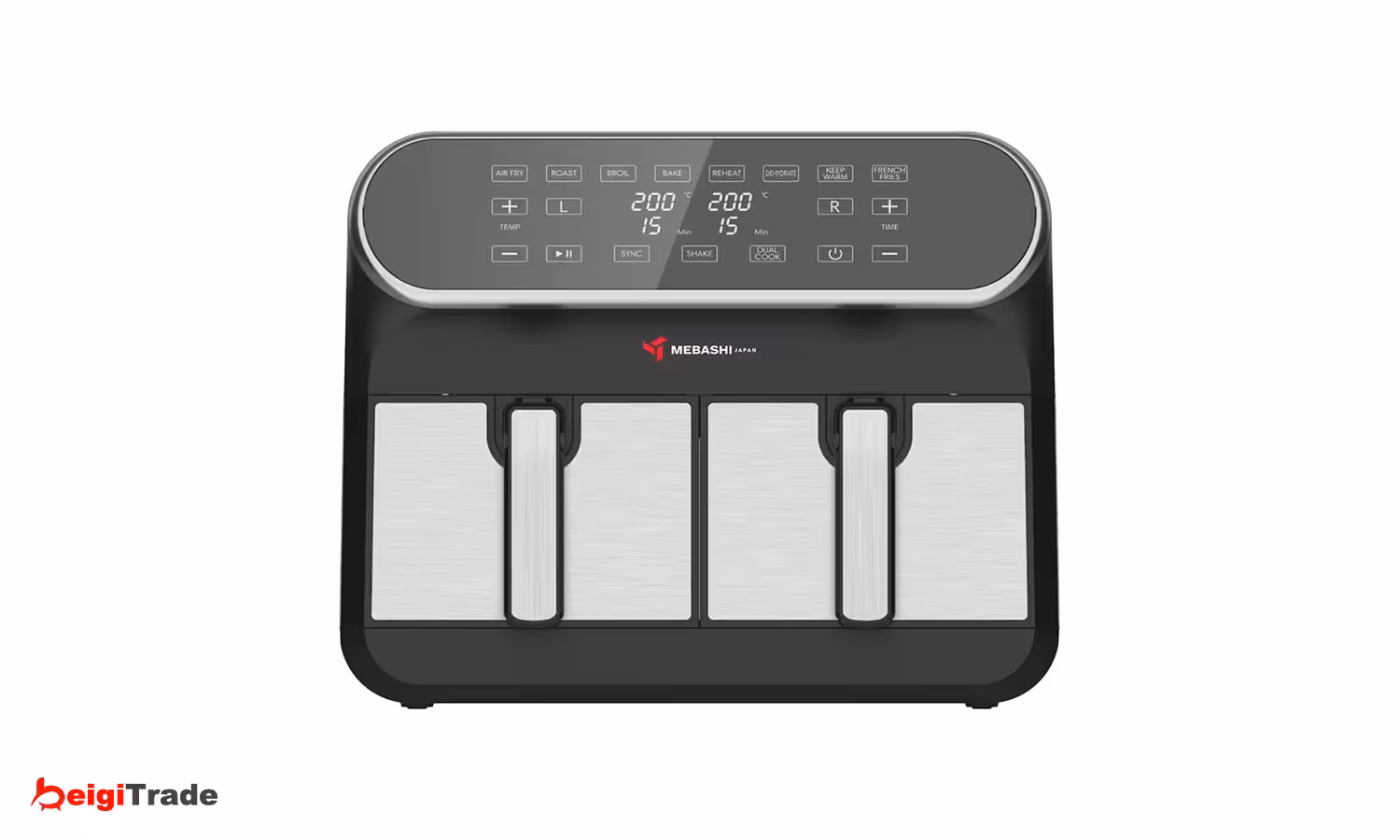 سرخ کن بدون روغن دوقلو مباشی مدل ME-AF981