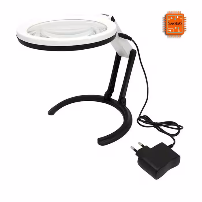 ذره بین مدل MG3B-1D دارای 12 عدد LED