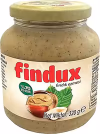 فندق له شده (فندق ازمسی) FINDIK EZMESI فیندوکس وزن 320 گرم