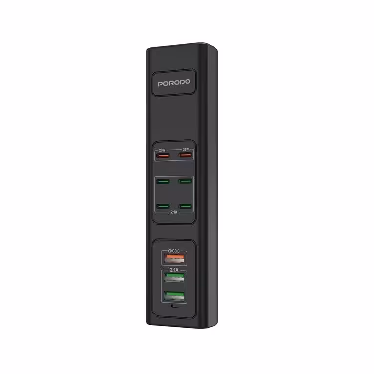 هاب شارژ USB چند پورت 85 وات پرودو مدل PD-FWCH031