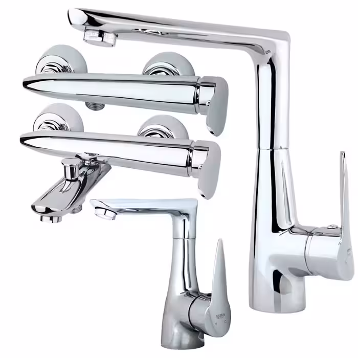 ست چهار تیکه شیرالات راسان مدل رابیت