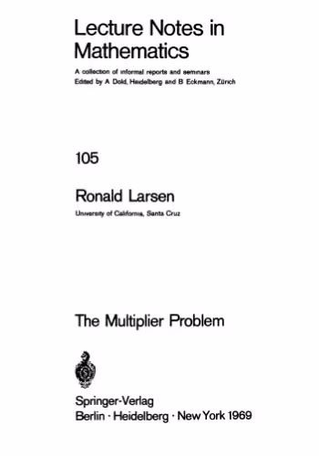 خرید و دانلود نسخه کامل کتاب The Multiplier Problem