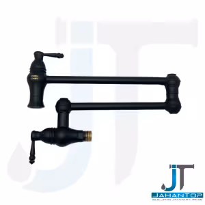 شیر قابلمه پرکن (روگازی) مشکی مدل کیان آریانا