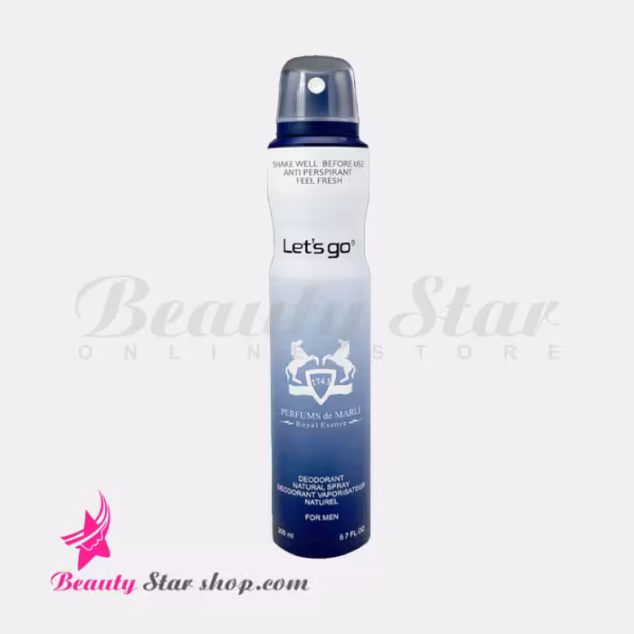 اسپری خوشبو کننده بدن مردانه لتس گو مدل Parfums de Marly Layton حجم 200 میلی لیتر