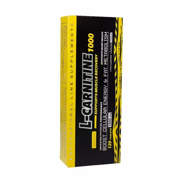 قرص ال کارنیتین 1000 میلی گرم ژن استار 120 عدد