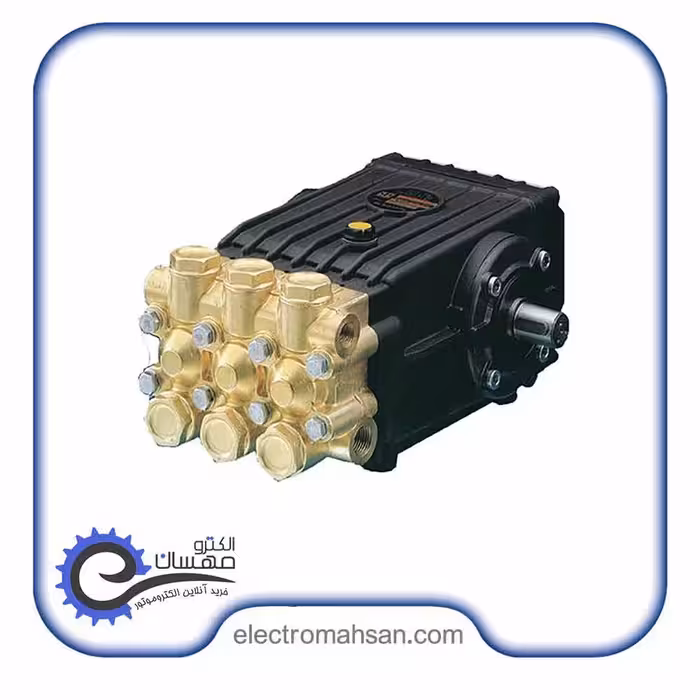 پمپ پیستونی کارواش اینترپمپ 15 لیتر 7.5 اسب 1450 دور کد فنی WS201R ایتالیا