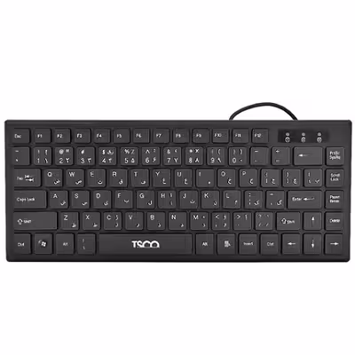 کیبورد تسکو مدل TK 8001 با حروف فارسی