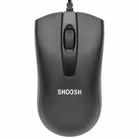 موس سیم دار   SHOOSH    مدل   M23    ( گارانتی یک ساله )6 ماه گارانتی