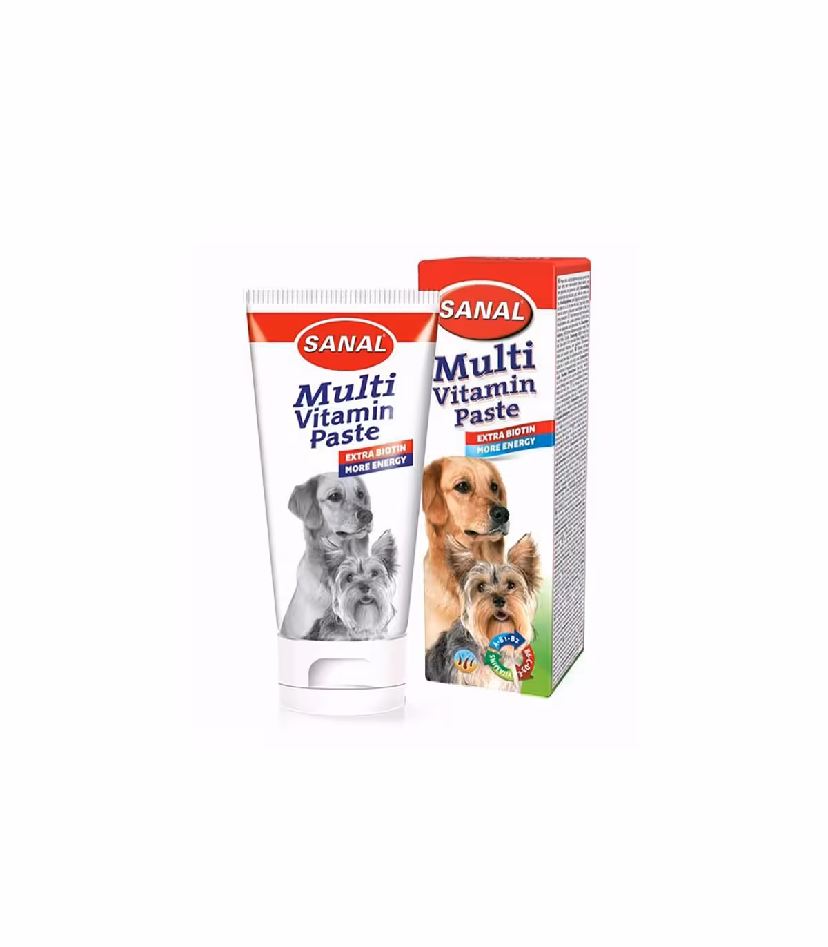 مولتی ویتامین خمیری سانال مخصوص سگ 100 گرمی - حناپت
