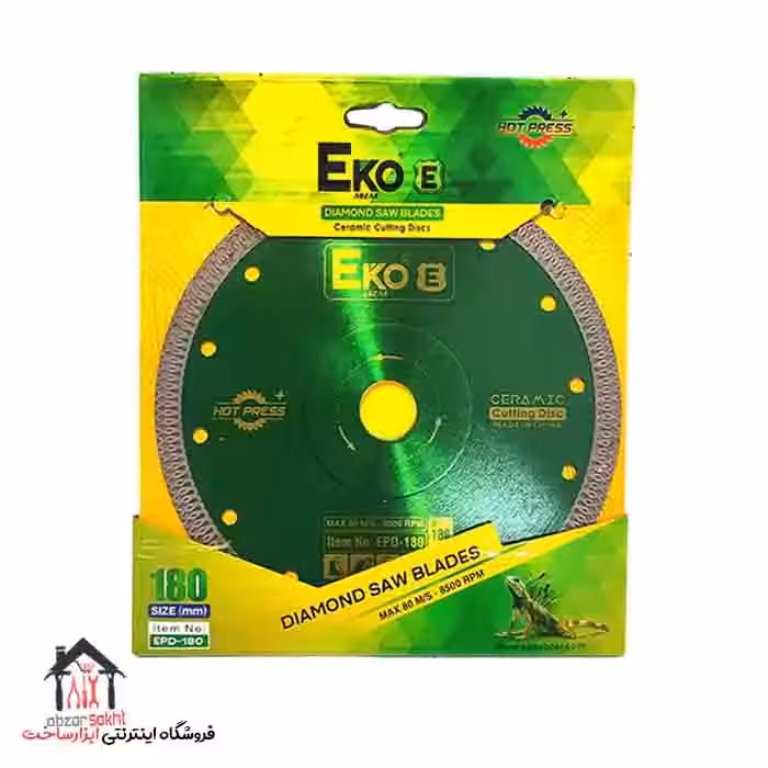 صفحه سرامیک بر اکو 180 میلی متر