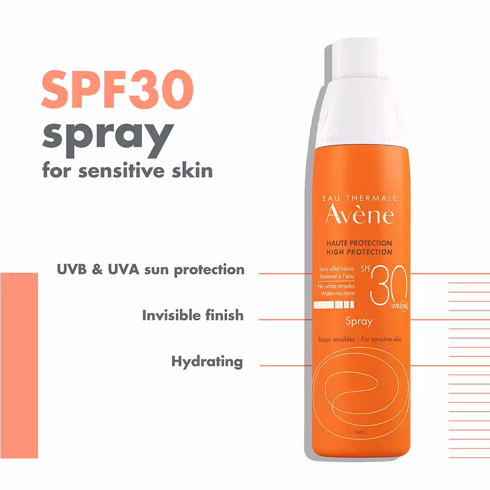 اسپری ضدآفتاب صورت و بدن اون ( AVENE – Anti Sensitivity Sunscreen Spray 200ml )