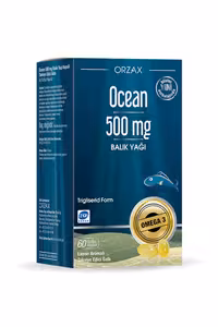مکمل غذایی روغن ماهی Ocean بسته 60 عددی