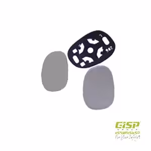 مجموعه شیشه آینه دستی  راست پژو 206 کد 208934