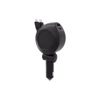 شارژر فندکی 4 کاره چرمی لولو Levelo Orbis 4 In 1 Saffiano Leather Car Charger