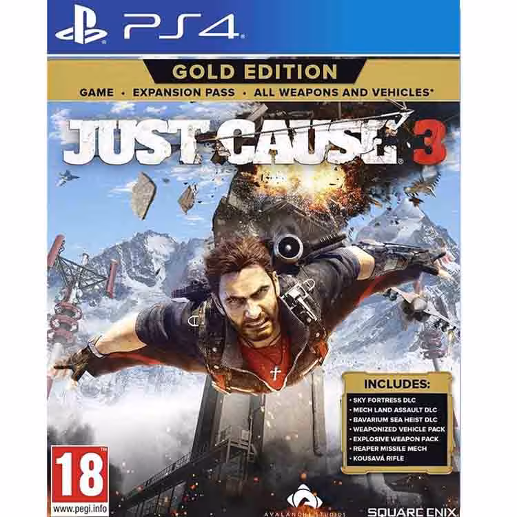 خرید بازی Just Cause3 Gold r2 برای پلی استیشن 4