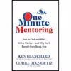 کتاب One Minute Mentoring اثر Ken Blanchard and Claire Diaz-Ortiz انتشارات William Morrow