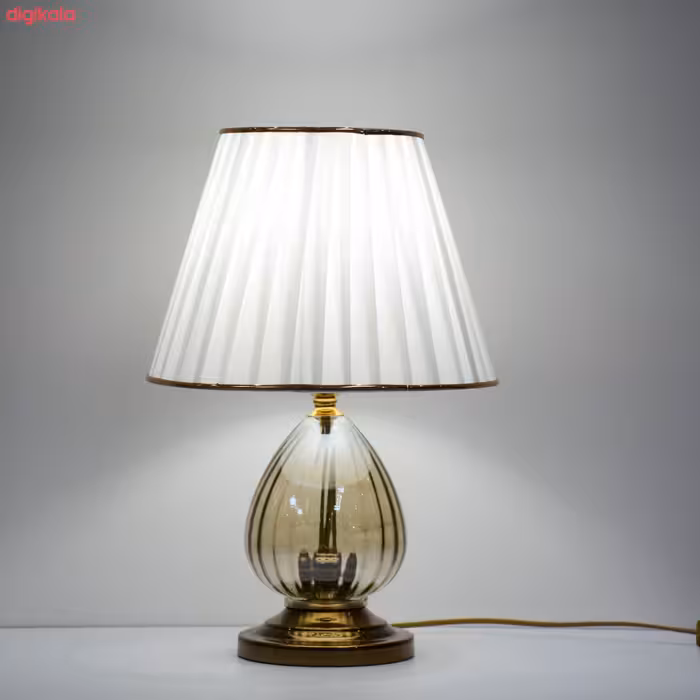 آباژور رومیزی مدل ملورین گلس