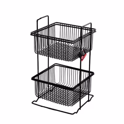 سبد سیب زمینی و پیاز مدل 2 طبقه 