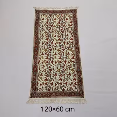 سفره قلمکار مدل باغ انگور آبنوس