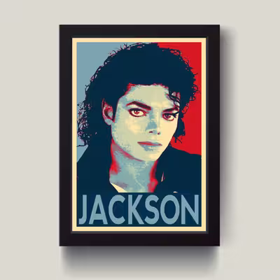 تابلو مدل مایکل جکسون michael jackson کد G14-14