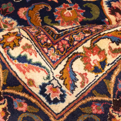 فرش قدیمی دستباف یازده و نیم متری سی پرشیا کد 187347