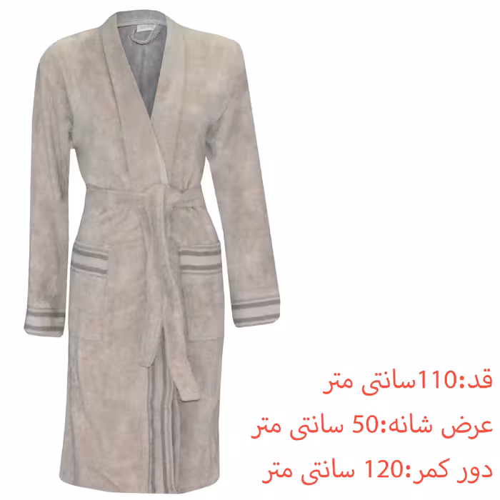 سرویس حوله پالتویی دانتلا ویتا 6 تکه مدل Monica سایز 110 سانتی متر