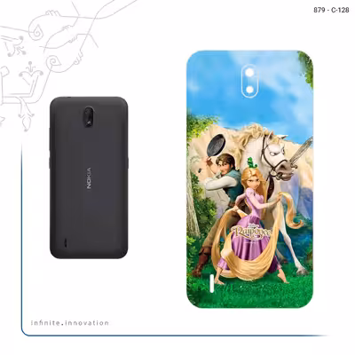 برچسب پوششی ماهوت مدل Rapunzel مناسب برای گوشی موبایل نوکیا C1
