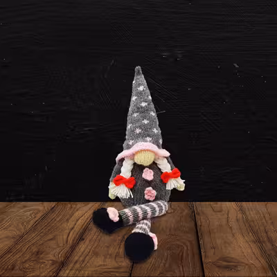 عروسک بافتنی مدل لی لی پوت بسته 2 عددی