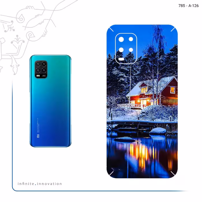 برچسب پوششی ماهوت مدل Winter Season مناسب برای گوشی موبایل شیائومی Mi 10 Lite 5G