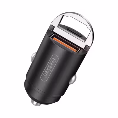 شارژر فندکی ارلدام مدل ES-CC3 به همراه کابل تبدیل USB-C