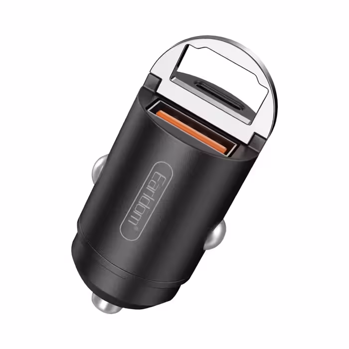 شارژر فندکی ارلدام مدل ES-CC3 به همراه کابل تبدیل USB-C