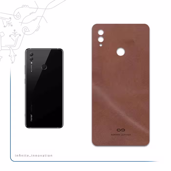 برچسب پوششی ماهوت مدل Matte-Natural-Leather مناسب برای گوشی موبایل آنر Note 10